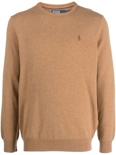 Pull en laine à logo brodé - Polo Ralph Lauren - Modalova