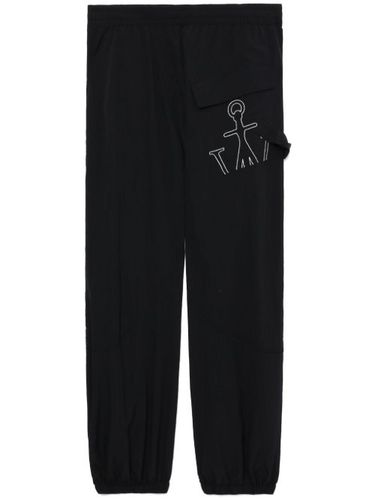 Pantalon ample à logo brodé - JW Anderson - Modalova
