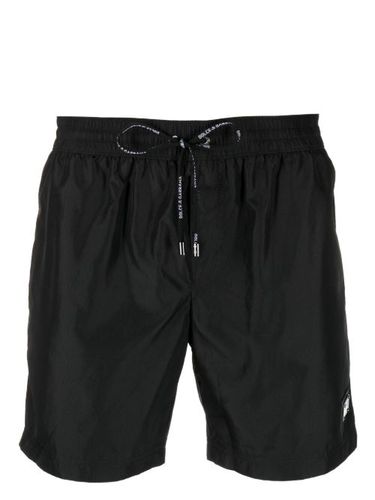 Short de bain à logo appliqué - Dolce & Gabbana - Modalova