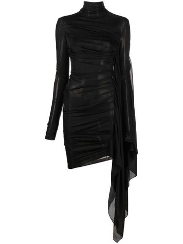 Robe courte à design drapé - Mugler - Modalova