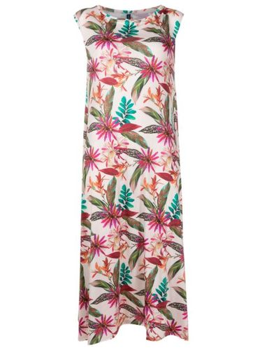 Robe mi-longue Tie à imprimé végétal - Lygia & Nanny - Modalova