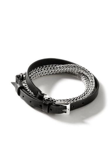 Bracelet en cuir et sterling - John Hardy - Modalova