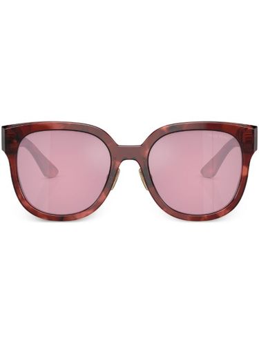 Lunettes de soleil à monture géométrique - Miu Miu Eyewear - Modalova