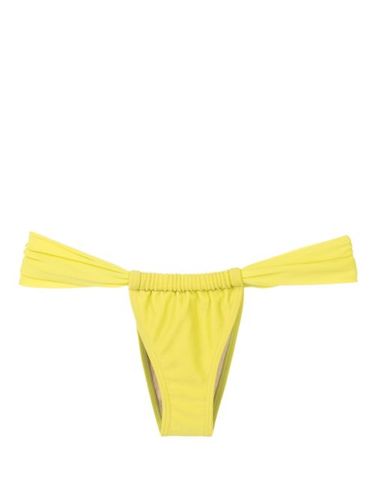 Bas de bikini froncé à taille basse - Amir Slama - Modalova