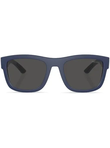 Lunettes de soleil PS 01ZS à monture carrée - Prada Linea Rossa - Modalova