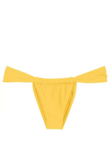 Bas de bikini froncé à taille basse - Amir Slama - Modalova