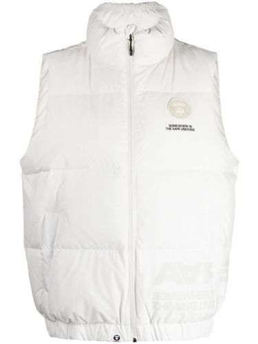 Gilet matelassé à patch logo - AAPE BY *A BATHING APE® - Modalova