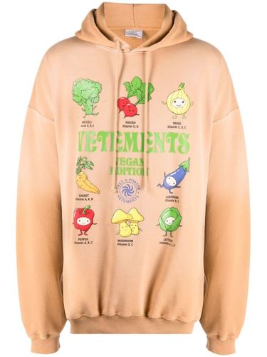 Capuche à logo Vegan - VETEMENTS - Modalova
