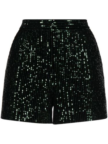 Short brodé de sequins à taille haute - Elie Saab - Modalova