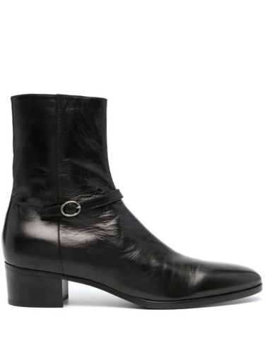 Bottines Vlad en cuir à boucle - Saint Laurent - Modalova