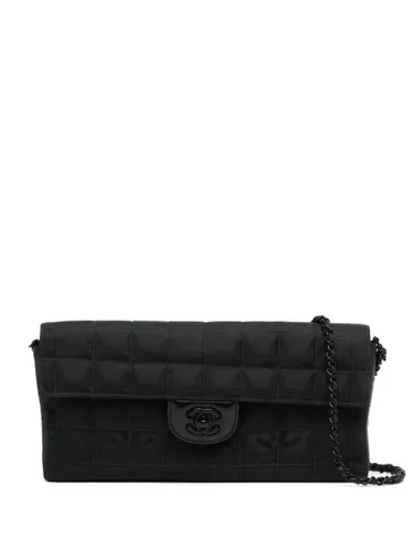 Sac porté épaule Travel Choco Bar East West (2000-2001) - CHANEL Pre-Owned - Modalova