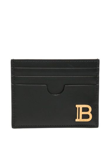 Balmain porte-cartes en cuir - Noir - Balmain - Modalova