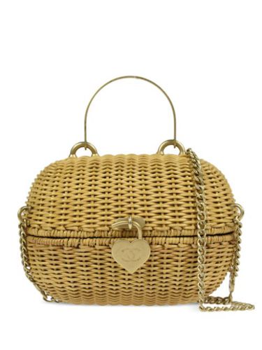 Sac à main Heart Lock Basket (2005) - CHANEL Pre-Owned - Modalova