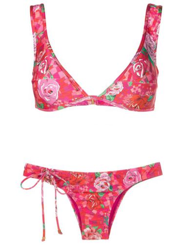 Amir Slama bikini à fleurs - Rose - Amir Slama - Modalova