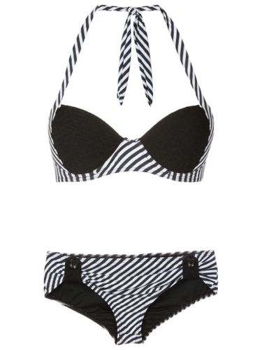 Amir Slama bikini à rayures - Noir - Amir Slama - Modalova