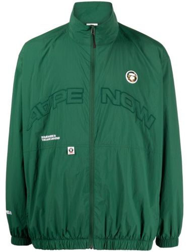 Veste à col montant à logo brodé - AAPE BY *A BATHING APE® - Modalova