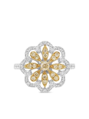 Bague en platine pavée de diamants - HYT Jewelry - Modalova