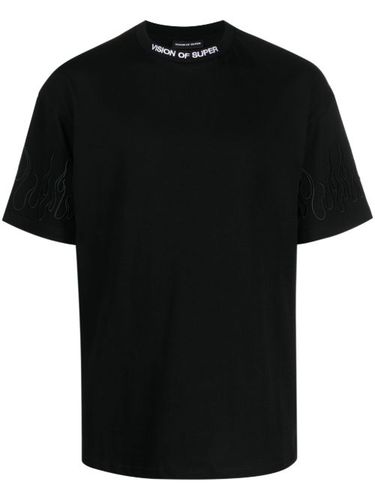 T-shirt en coton à logo brodé - Vision Of Super - Modalova