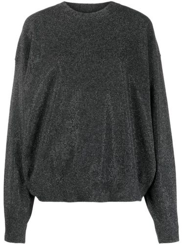 Pull en laine à ornements strassés - Alexander Wang - Modalova