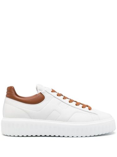 Baskets en cuir à lacets - Hogan - Modalova