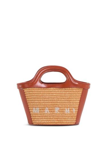 Sac cabas Tropicalia en raphia - Marni - Modalova