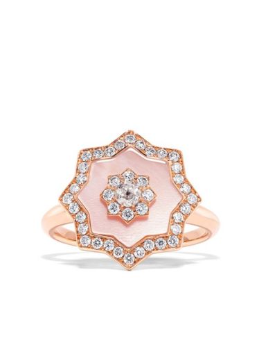 Bague Astra en or 18ct et nacre - David Morris - Modalova
