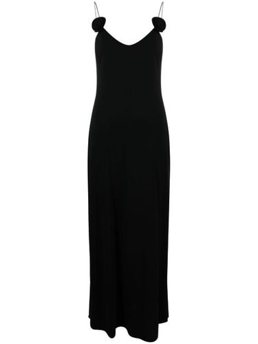 Robe longue à fleurs appliquées - Magda Butrym - Modalova