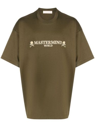 T-shirt en coton à imprimé tête de mort - Mastermind World - Modalova
