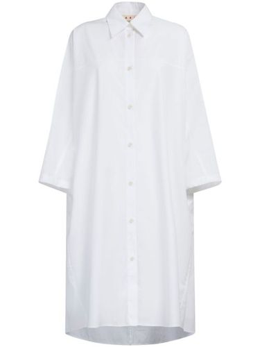 Robe-chemise en coton à manches longues - Marni - Modalova