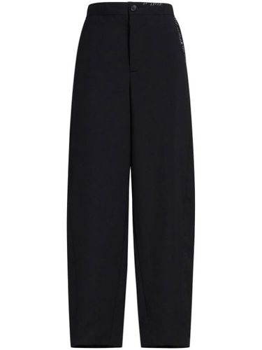 Pantalon droit à logo brodé - Marni - Modalova