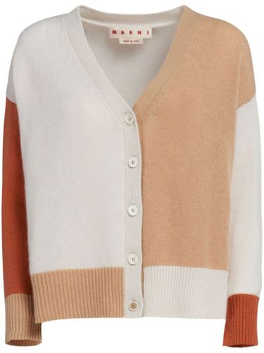 Cardigan colour block en cachemire - Marni - Modalova