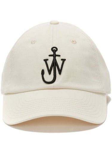 Casquette en coton à logo brodé - JW Anderson - Modalova