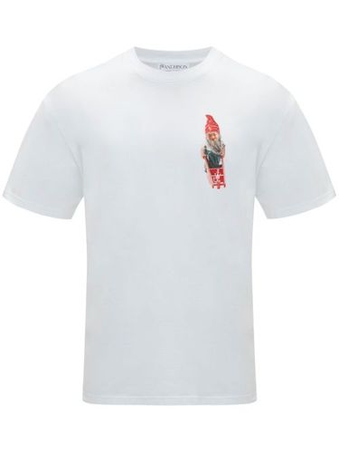 Chemise en coton à imprimé - JW Anderson - Modalova