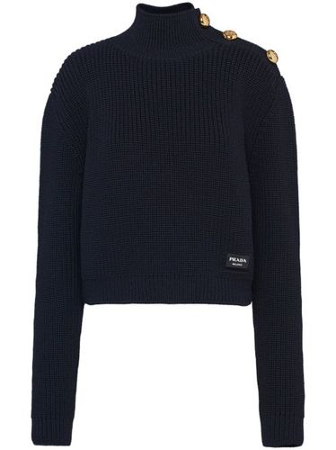 Pull en laine à boutons - Prada - Modalova