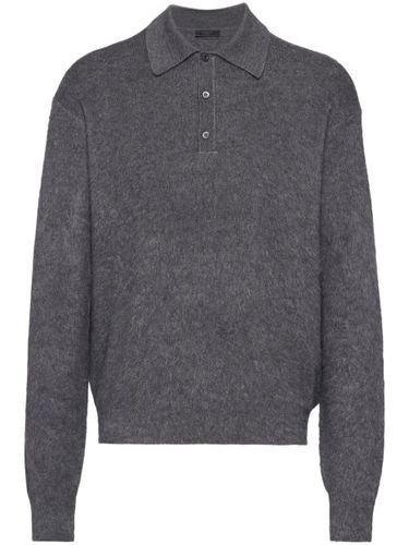 Polo en cachemire mélangé - Prada - Modalova