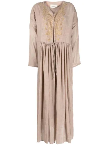 Robe ample à broderies - Bambah - Modalova