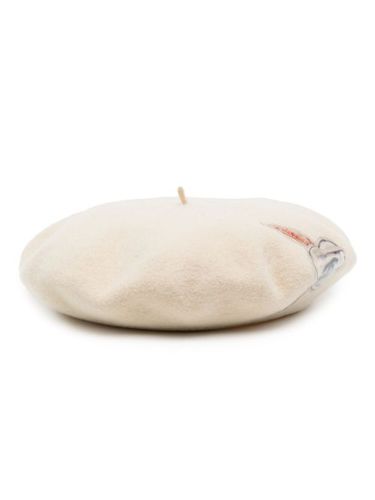 Béret Camellia en laine - CHANEL Pre-Owned - Modalova