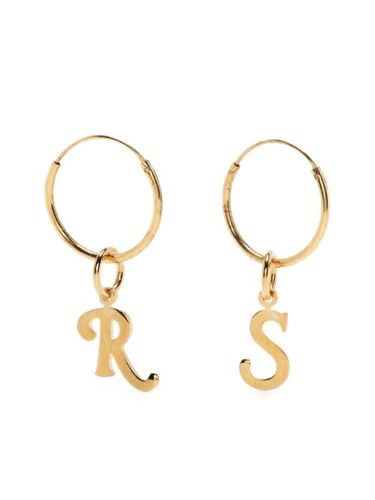 Raf Simons anneaux à logo - Or - Raf Simons - Modalova