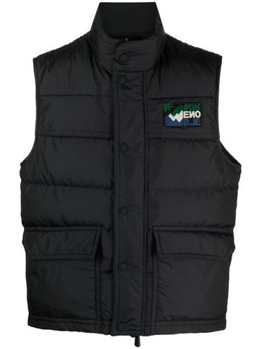 Gilet matelassé à patch logo - Moncler Grenoble - Modalova