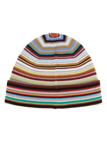 Bonnet en maille intarsia - Paul Smith - Modalova