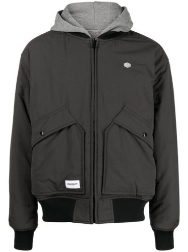 Veste bomber réversible à logo imprimé - CHOCOOLATE - Modalova