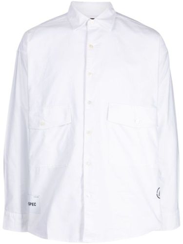 Chemise en coton à patch logo - izzue - Modalova