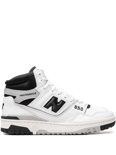 Baskets montantes 650 'White/Black' - New Balance - Modalova