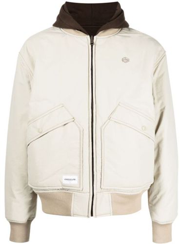 Veste bomber réversible à logo imprimé - CHOCOOLATE - Modalova