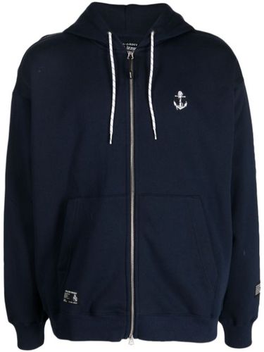 Hoodie zippé à logo brodé - izzue - Modalova