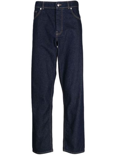 Jean en coton à coupe droite - Maison Kitsuné - Modalova