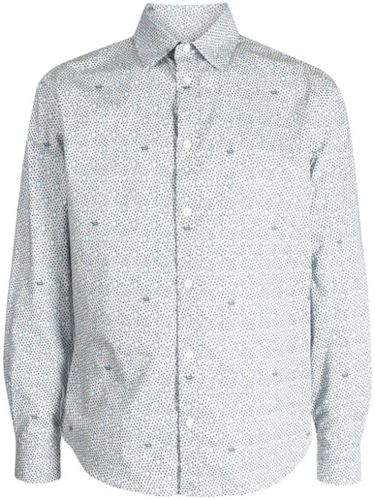 Chemise en coton à imprimé graphique - Maison Kitsuné - Modalova