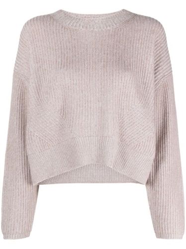 Pull en cachemire à design nervuré - Allude - Modalova