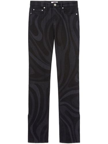 Pantalon ample en soie à imprimé Marmo - PUCCI - Modalova