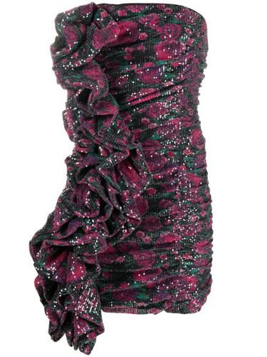 Robe froncée à sequins - ROTATE BIRGER CHRISTENSEN - Modalova